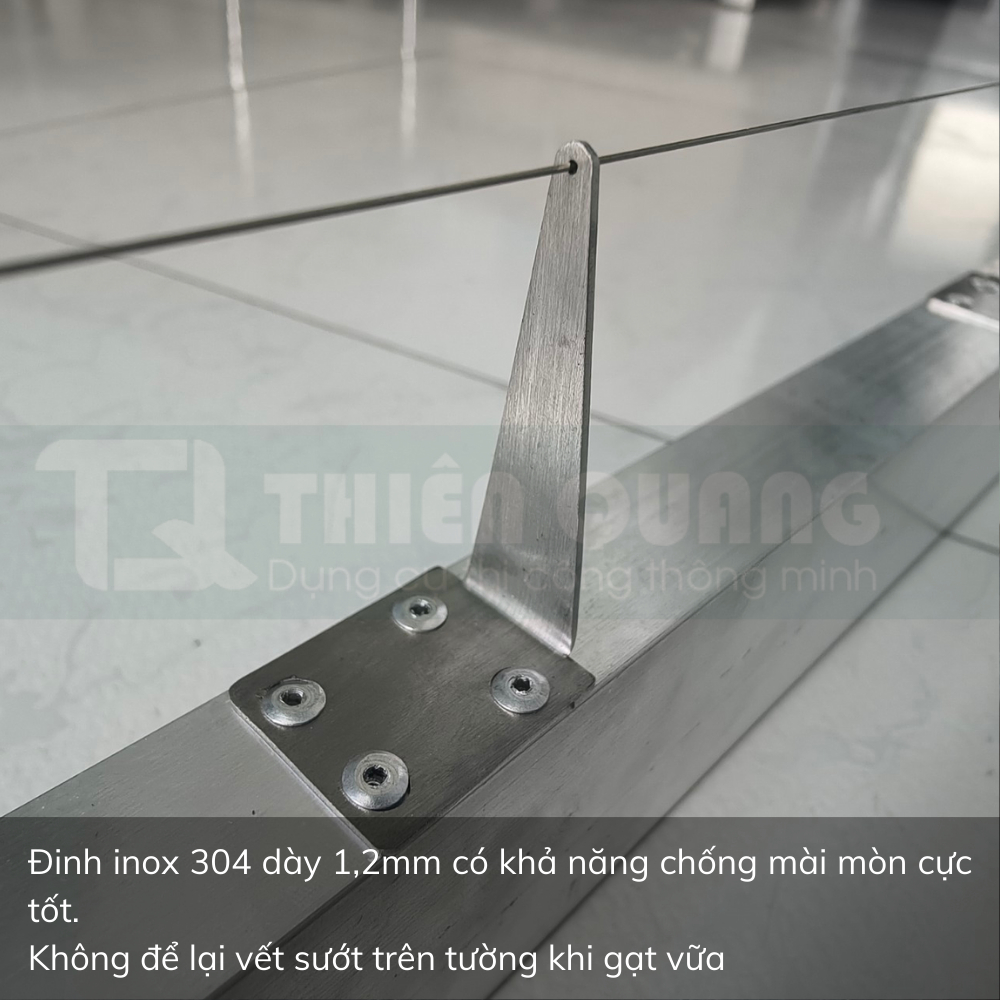 Thước dây gạt vữa cải tiến dài 1 mét - dễ dàng thay thế, sửa chữa