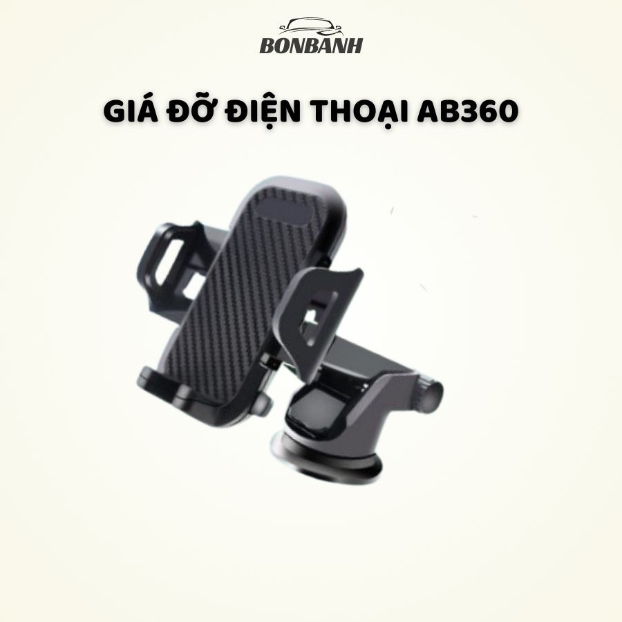 Giá đỡ điện thoại ô tô xoay 360 độ, Giá đỡ điện thoại để taplo ô tô  TL03 - BONBANH AUTO