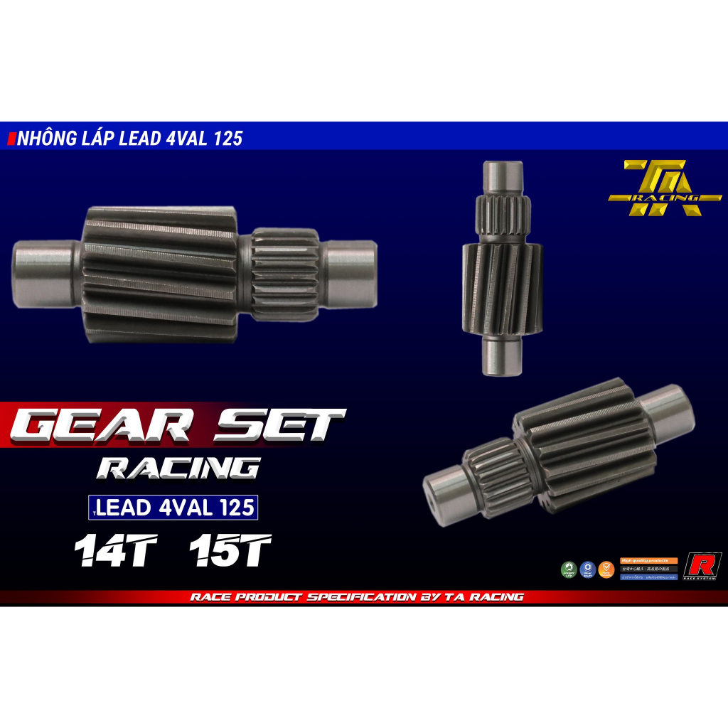 nhông láp 14r ( số độ ) tay ga lead 4 val 125cc