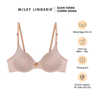 Áo Ngực Cotton Trơn Mút Mỏng Nâng Ngực Flexi Miley Lingerie BRC12