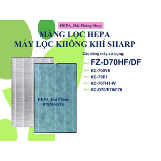 Màng lọc Hepa Sharp KC-D70 ( 430 * 235 * 27 )