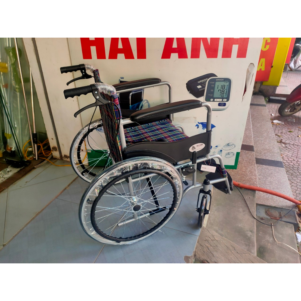 Xe Lăn X75J Hỗ Trợ Đi Lại Cho Người Già