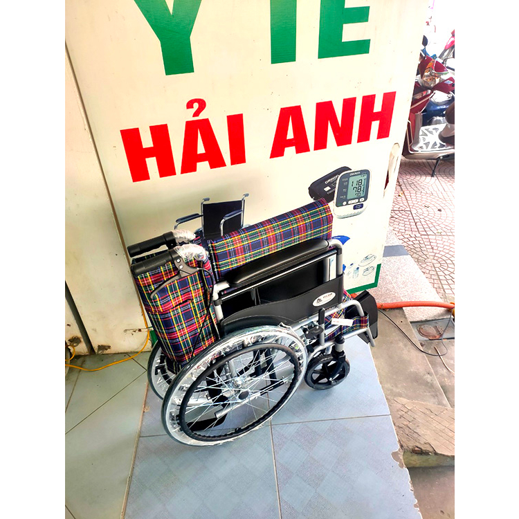 Xe Lăn X75J Hỗ Trợ Đi Lại Cho Người Già