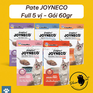 Pate Joyneco - pate mèo trưởng thành - pate mèo con đủ vị cá ngừ - gói 60g | phinthecat