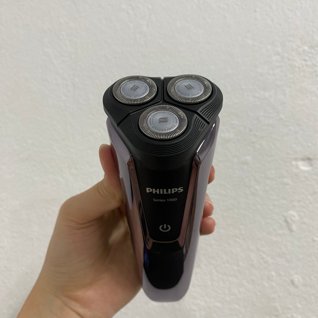 Máy cạo râu Philips S1060 dành cho nam cạo khô và ướt, sạc điện, cụm 3 lưỡi - BH 24 tháng -  phukienotovagiadung