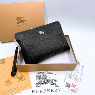 CLUTCH CẦM TAY NAM NỮ BURBERRY KHOÁ SỐ FULLBOX