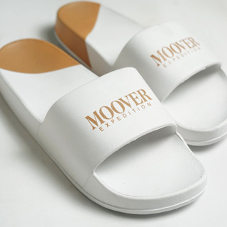 Dép đúc quai ngang Moover LOGO Unisex Slipper Cá Tính MOOVER ĐÚC LG CHỮ