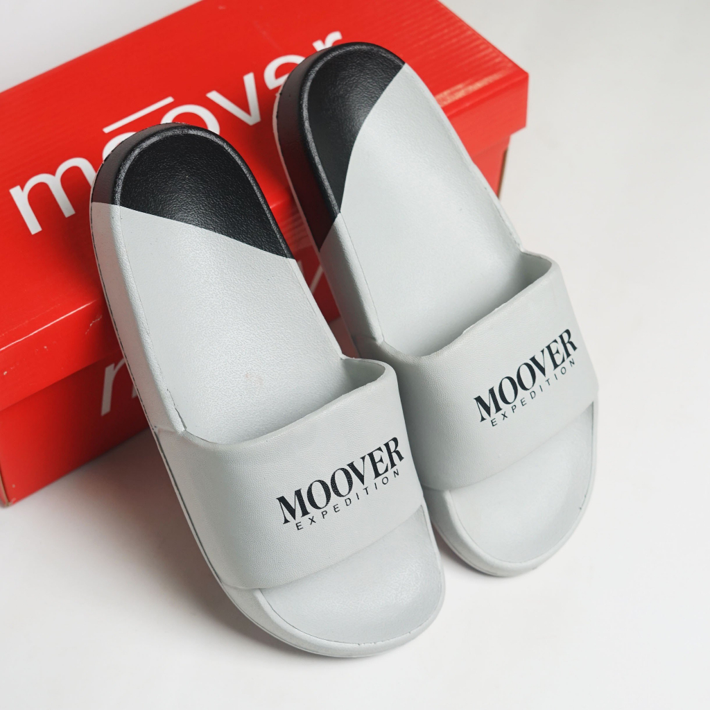 Dép đúc quai ngang Moover LOGO Unisex Slipper Cá Tính MOOVER ĐÚC LG CHỮ