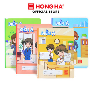   Vở Ô ly 120 Trang Hồng Hà Điểm A Định Lượng Cao 100gsm - 0593 