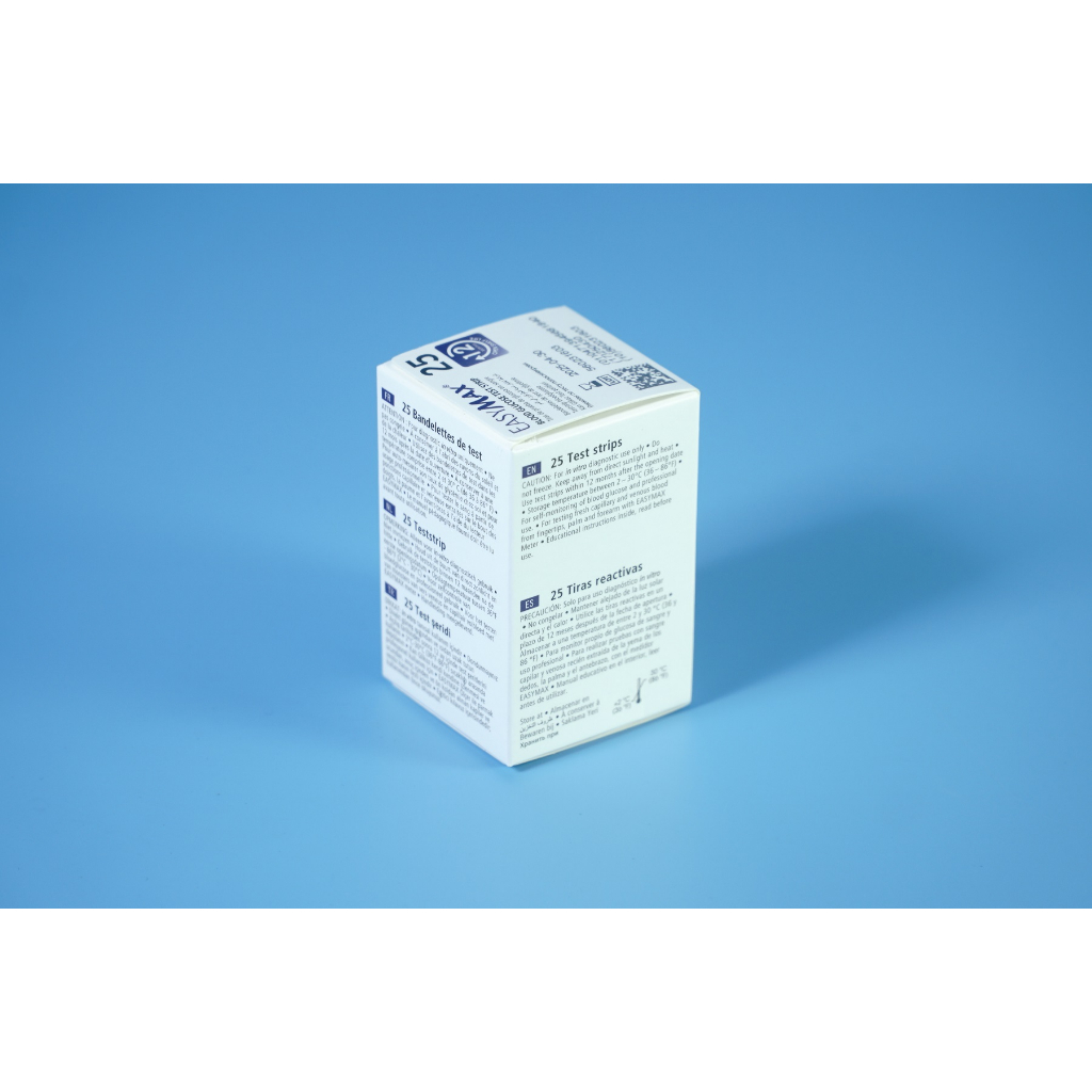 Lọ 25 & 50 que thử đường huyết máy Easymax TAG và Easymax MU