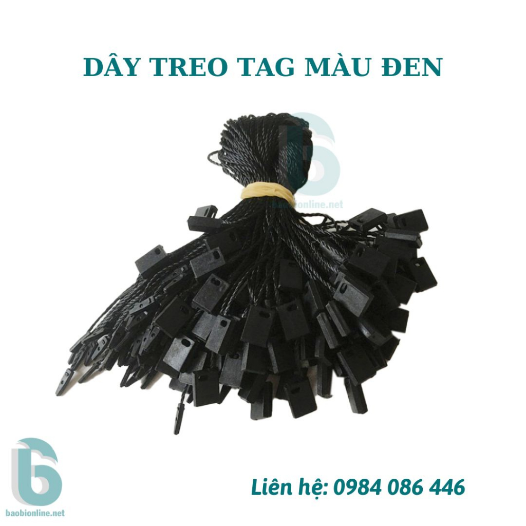 DÂY TREO NHÃN MÁC HÌNH VUÔNG CHỈ DÙ CAO CẤP CÓ SẴN - BAOBIONLINE