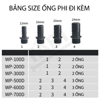   [CÔNG SUẤT LỚN] Máy Bơm Đáy Sobo WP-600D, WP-700D Cho Hồ Cá, Bể Cá Thuỷ Sinh [BƠM ĐÁY WP]