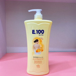 Sữa Tắm E100 Silky Màu Vàng ,hồng, trắng 1200ml