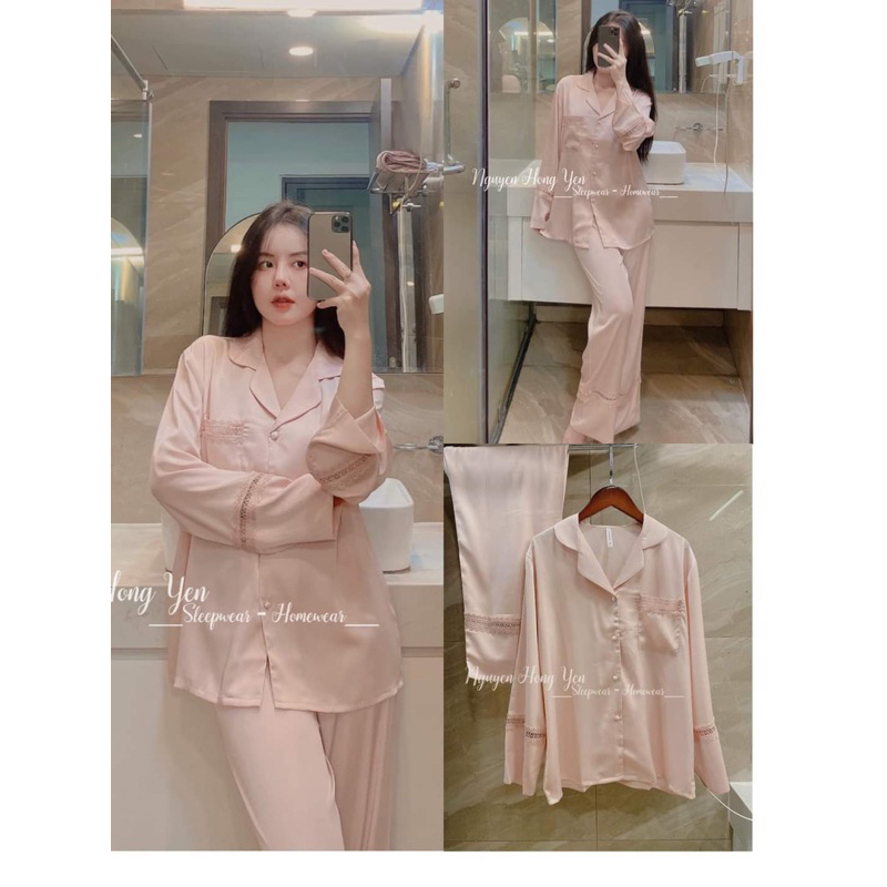 Bộ ngủ lụa QC cao cấp