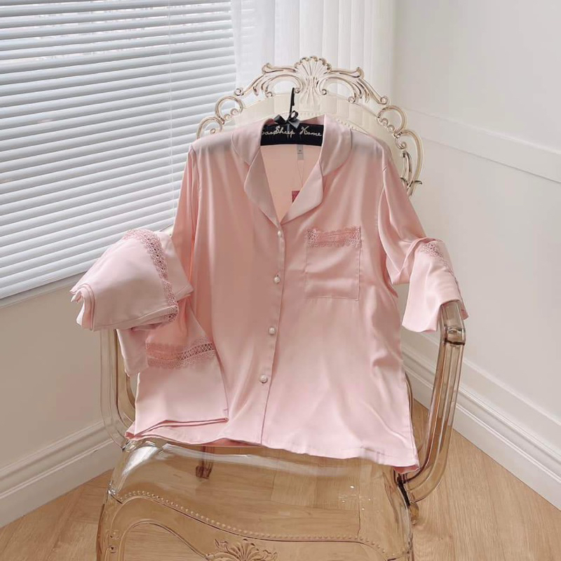 Bộ ngủ lụa QC cao cấp