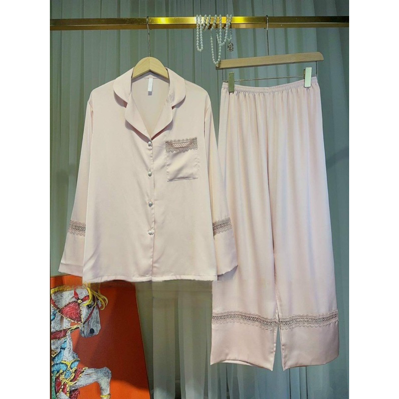 Bộ ngủ lụa QC cao cấp