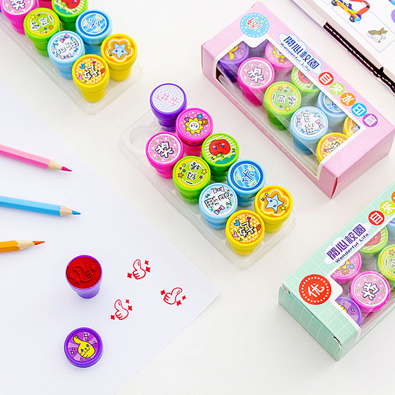 Con dấu mini nhỏ xinh hoạt hình cute đáng yêu dành cho bé