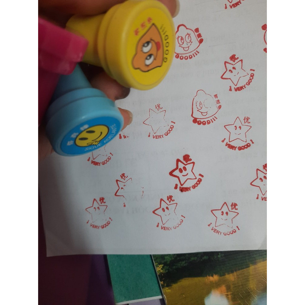 Con dấu mini nhỏ xinh hoạt hình cute đáng yêu dành cho bé