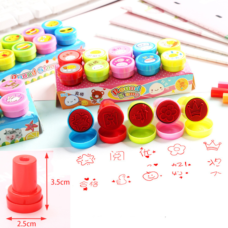 Con dấu mini nhỏ xinh hoạt hình cute đáng yêu