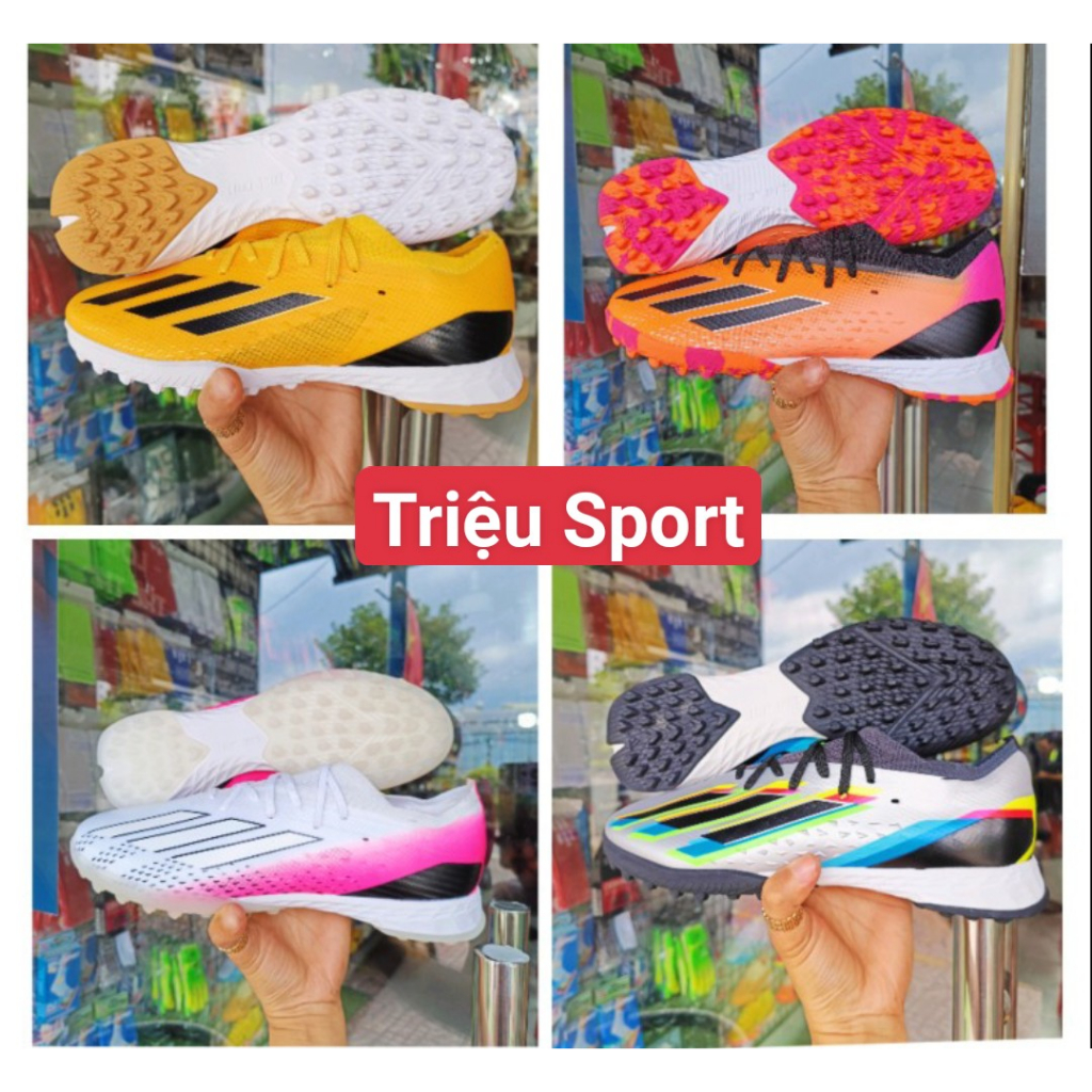 giày đá bóng X Speedportal.1 TF ( Tặng khâu đế + hộp +túi rút + tất)