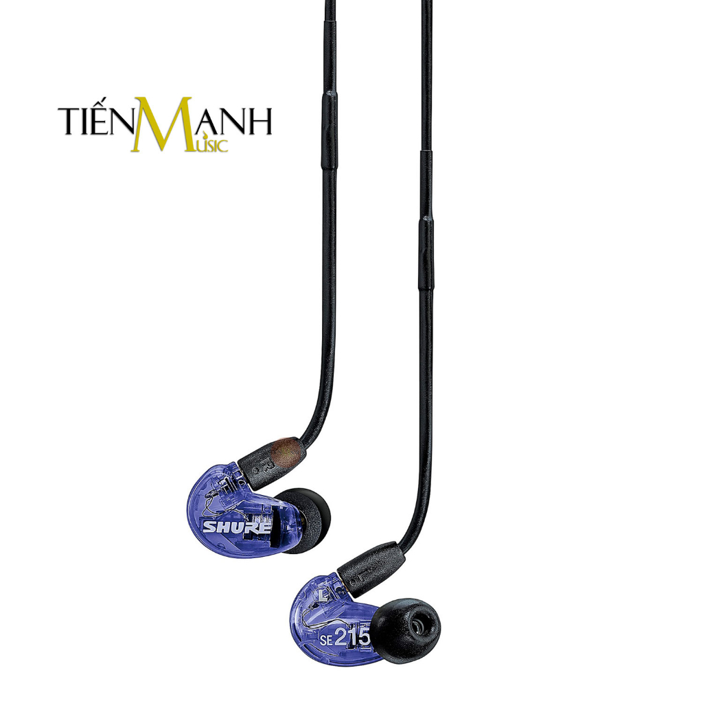 Tai Nghe Nhét Tai In ear Shure SE215 - Earphone Jack Cắm 3.5mm TRS Wired Earbuds