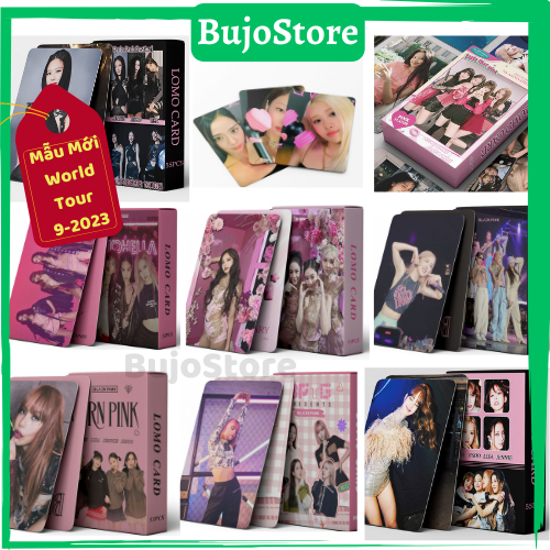 54 Ảnh Thẻ Bộ sưu tầm Lomo Card Blackpink bo góc album mới nhất thần tượng kpop Lisa, Jennie, Jisoo, Rosé