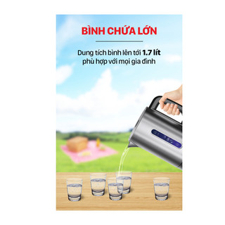 Ấm siêu tốc Roler RK-5132 -1.7L