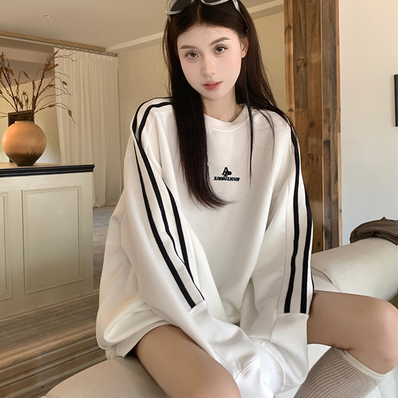 Áo Sweater Nam Nữ Chất Nỉ Cotton , Áo Nỉ Dài Tay Siêu Hot Phong Cách Hàn Quốc