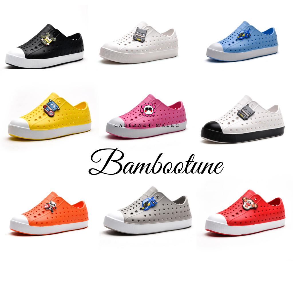 Giày nhựa siêu nhẹ đi học, đi chơi unisex size 31-35