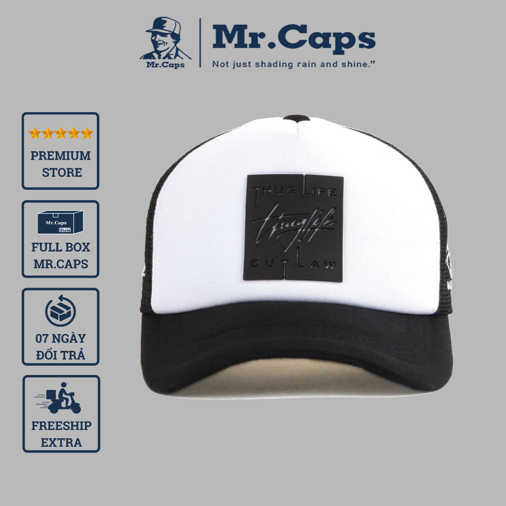 Mũ lưỡi trai kết lưới Thunlike cao cấp chính hãng - Nón phối lưới thời trang thể thao dành cho cả nam nữ của Mrcaps TK01
