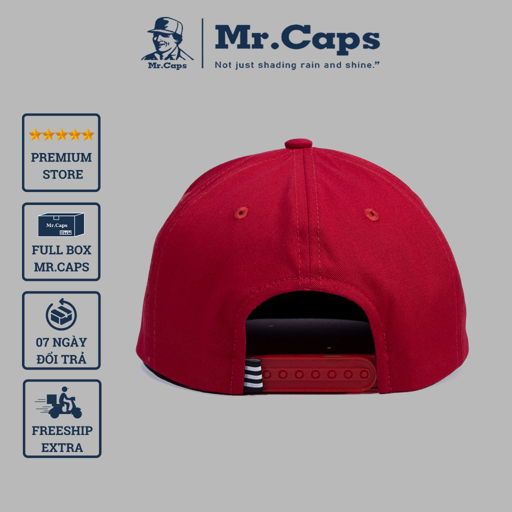 Nón snapback adidas Full Box - Mũ hiphop phong cách ulzzang vải kaki cao cấp form unisex cho cả nam nữ Mrcap Store