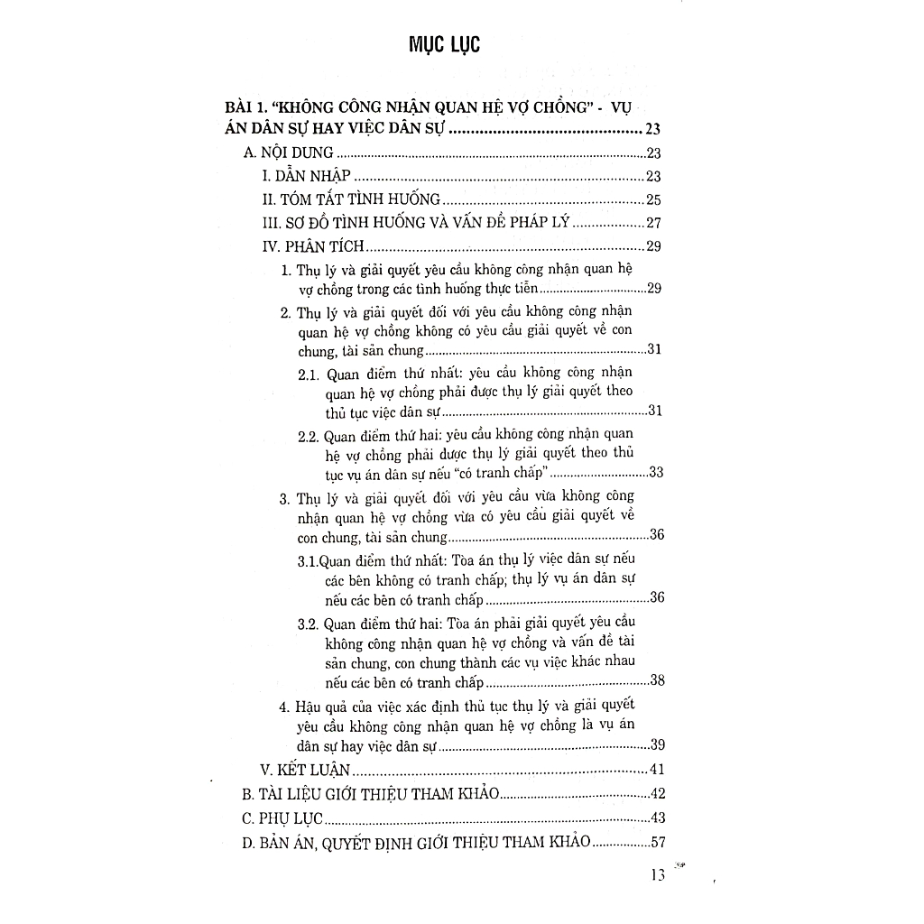 Sách Pháp luật Tố tụng dân sự  - Tình huống và Phân tích