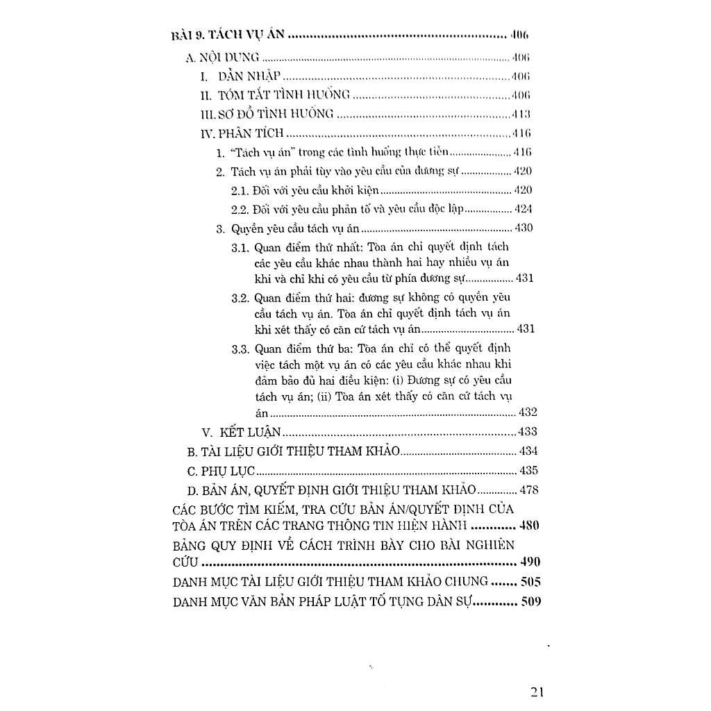 Sách Pháp luật Tố tụng dân sự  - Tình huống và Phân tích