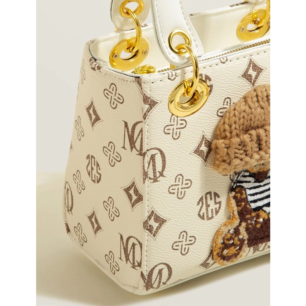 🌸Hàng Order🌸 Túi Xách Muzi&kai Chính Hãng Da Chần Hoạ Tiết Quai Da Đeo Quai Xách Sang Chảnh Nữ Tính 🌸 Quảng Châu