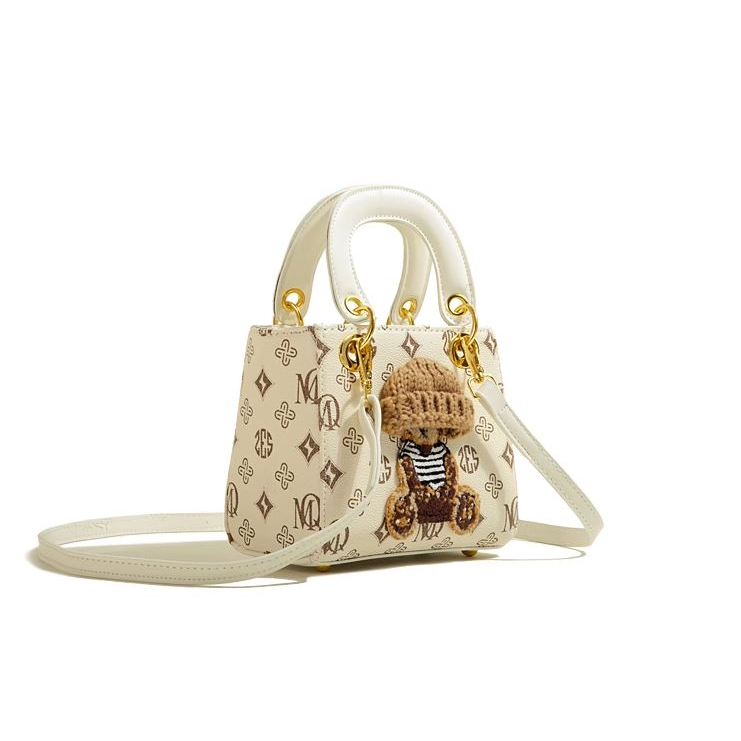 🌸Hàng Order🌸 Túi Xách Muzi&kai Chính Hãng Da Chần Hoạ Tiết Quai Da Đeo Quai Xách Sang Chảnh Nữ Tính 🌸 Quảng Châu