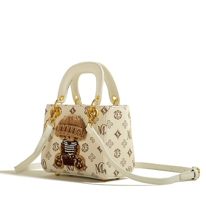 🌸Hàng Order🌸 Túi Xách Muzi&kai Chính Hãng Da Chần Hoạ Tiết Quai Da Đeo Quai Xách Sang Chảnh Nữ Tính 🌸 Quảng Châu