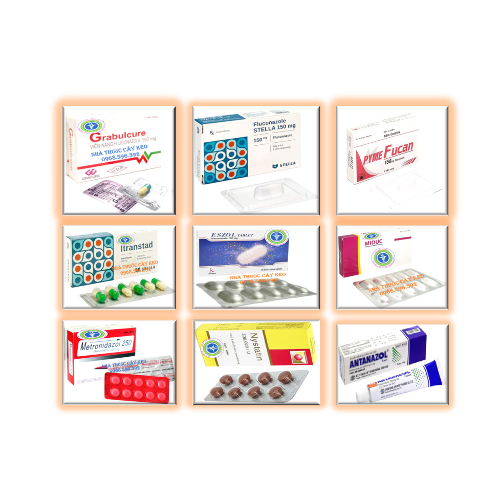 Chống nấm toàn thân Fluconazol150mg hiệu quả