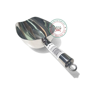 Xúc đá inox xúc hạt inox đa năng nhiều kích thước bền đẹp sáng bóng
