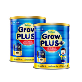 Combo 2 Sữa Bột Nutifood GrowPLUS+ Biếng Ăn 1.5kg - Trên 1 Tuổi