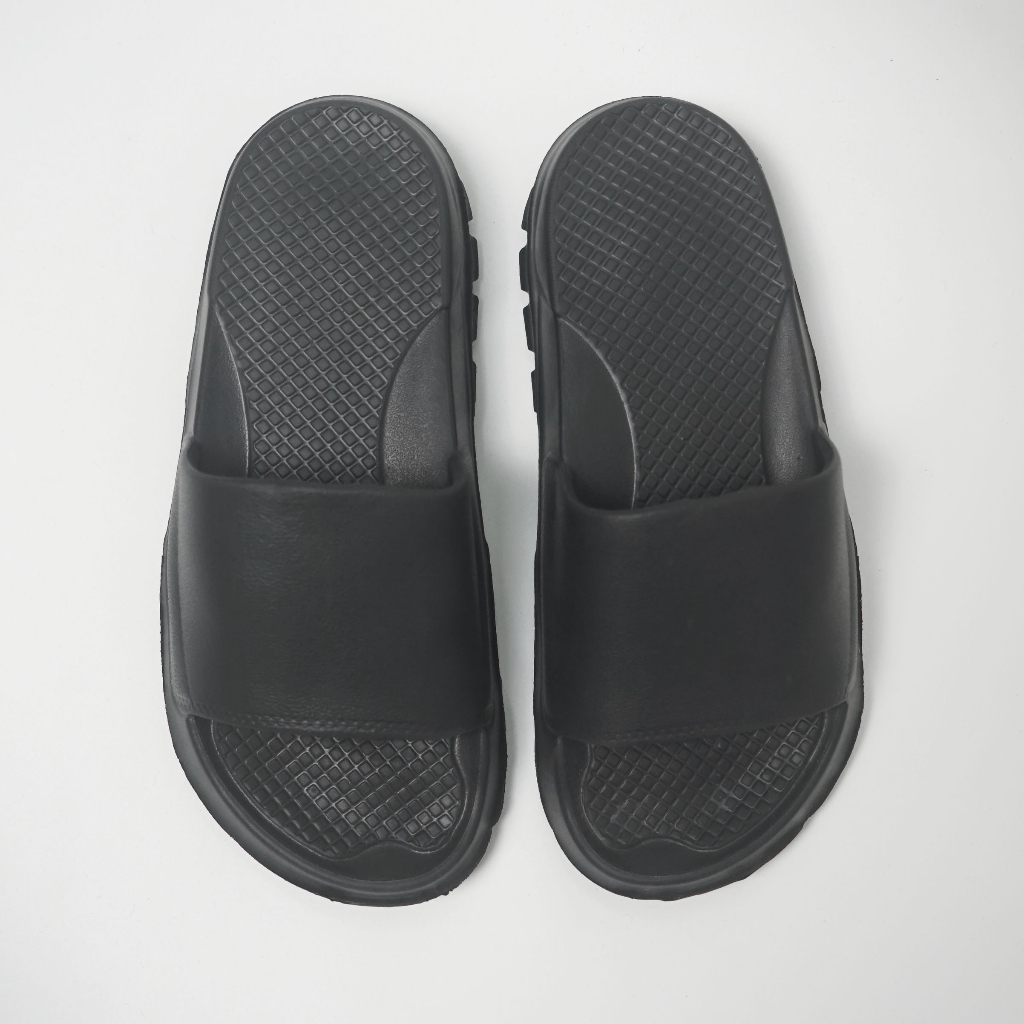 Dép đúc quai ngang Moover LOGO Unisex Slipper Cá Tính MOOVER ĐÚC TRƠN 4CM