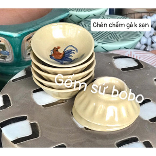 chén chấm các mẫu