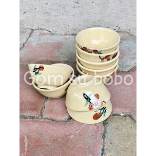 chén chấm các mẫu