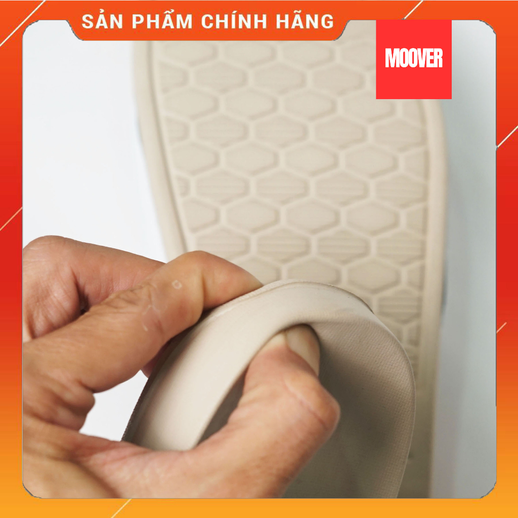Dép quai ngang MOOVER CÁ TÍNH NAM NỮ THÊU 3D
