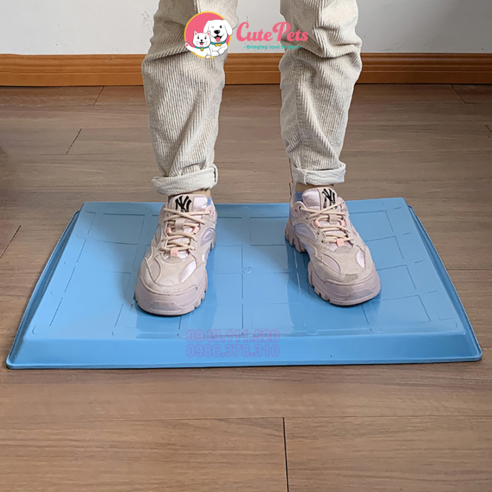 Khay nhựa thay thế lồng sơn tĩnh điện Size S 45cm x 30,5cm x 3cm - Phụ kiện thú cưng Hà Nội