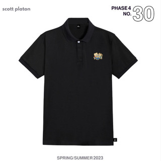 Scott Platon Áo Polo Nhậu Nhẹt - Chất liệu microfiber dày dặn hút ẩm co giãn tốt