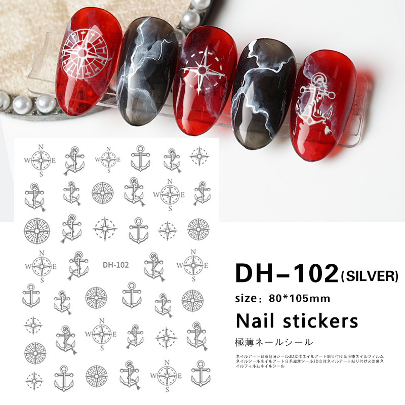 Sticker Đủ mẫu mã DH Cao Cấp dán móng loại mới 1001 mã- Stick móng siêu đẹp  - Phụ kiện đồ nail HSM