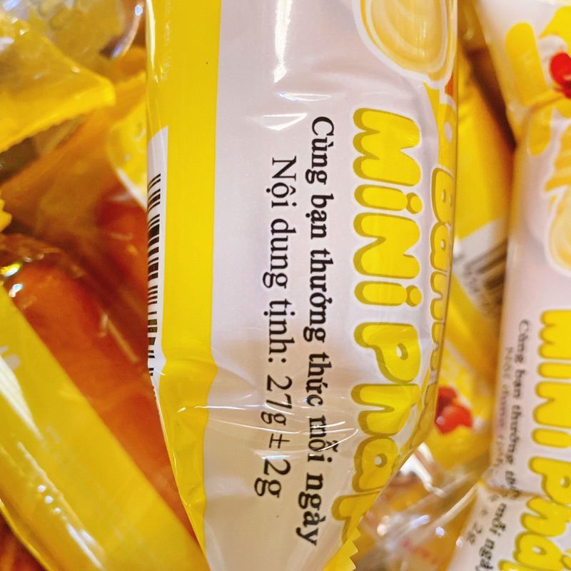 Sỉ bịch 20 chiếc bánh mỳ pháp siêu ngon 27gam 1 chiếc