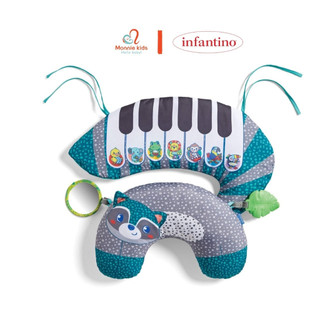 Thảm đàn phát nhạc Infantino - Grow With Me 3 in 1 Piano Tummy cho bé giúp kích thích giác quan