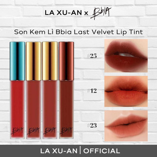 Son kem lì BBIA Last Velvet Lip Tint màu 25 - Version 5 - Hàn Quốc