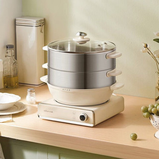 Nồi hấp xào lẩu đa năng bear dzg-ca3e1
